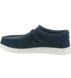 baskets et sneakers - Confort - homme - Textile - Bleu Marine - Hey dude