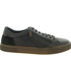 baskets et sneakers - Confort - homme - Cuir - Marron - Fluchos