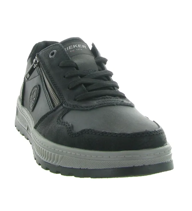 baskets et sneakers - Confort - homme - Synthétique - Noir - Rieker