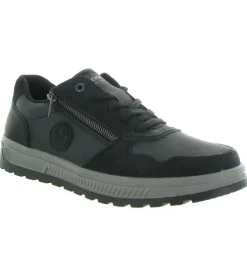 baskets et sneakers - Confort - homme - Synthétique - Noir - Rieker