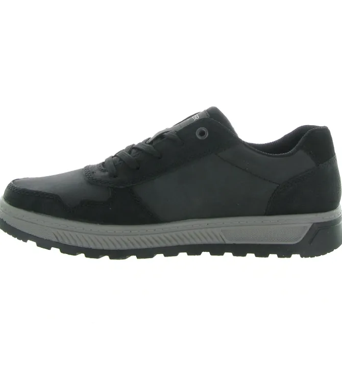 baskets et sneakers - Confort - homme - Synthétique - Noir - Rieker