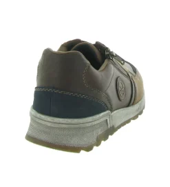 baskets et sneakers - Confort - homme - Cuir - Marron - Rieker
