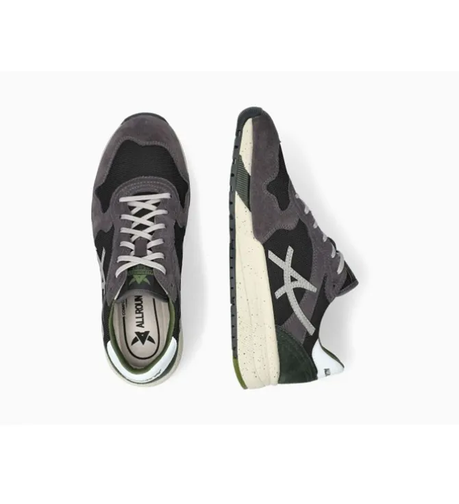 baskets et sneakers - Confort - homme - Toile - Gris - All rounder