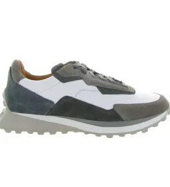 baskets et sneakers - Confort - homme - Cuir - Gris - Magnanni