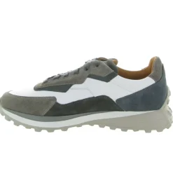 baskets et sneakers - Confort - homme - Cuir - Gris - Magnanni