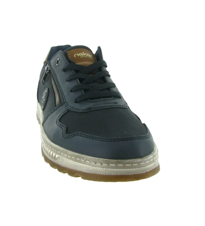 baskets et sneakers - Confort - homme - Synthétique - Bleu Marine - Rieker