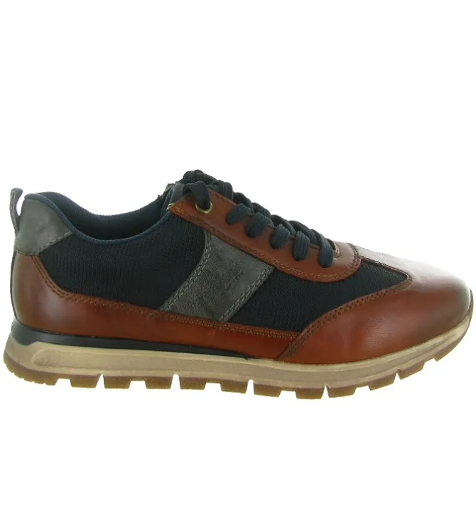 baskets et sneakers - Confort - homme - Cuir - Marron - Rieker