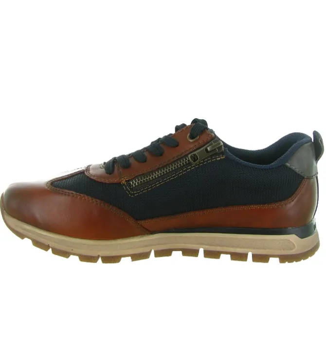 baskets et sneakers - Confort - homme - Cuir - Marron - Rieker