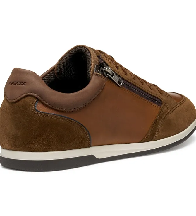 baskets et sneakers - Confort - homme - Synthétique - Marron - Geox