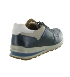 baskets et sneakers - Confort - homme - Cuir - Bleu Marine - Mephisto