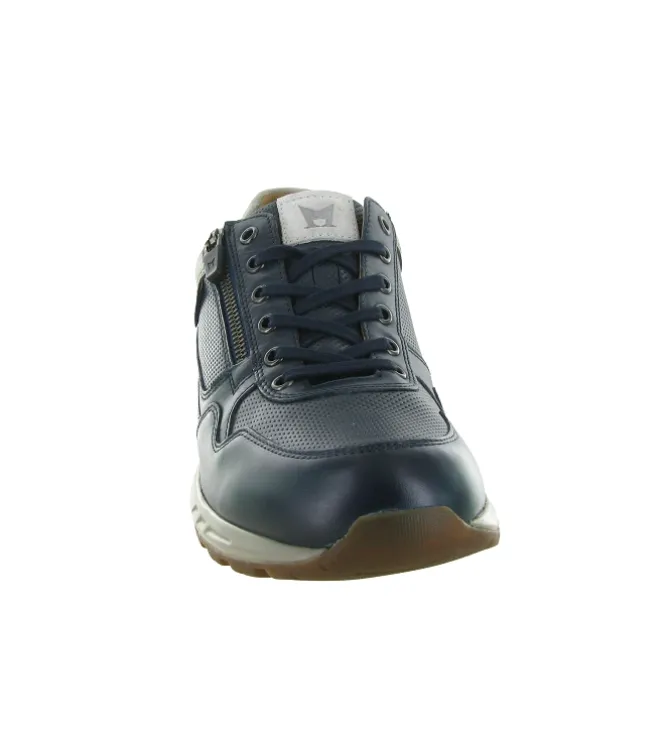 baskets et sneakers - Confort - homme - Cuir - Bleu Marine - Mephisto