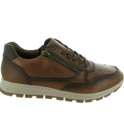 baskets et sneakers - Confort - homme - Cuir - Marron - Rieker