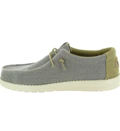 baskets et sneakers - Confort - homme - Toile - Gris - Hey dude