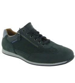 baskets et sneakers - Confort - homme - Cuir - Bleu Marine - Mephisto