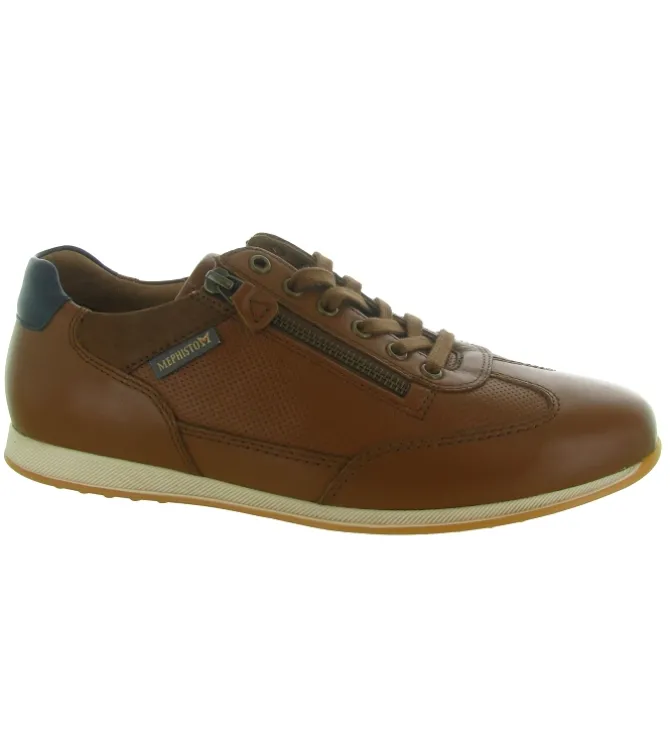 baskets et sneakers - Confort - homme - Cuir - Marron - Mephisto