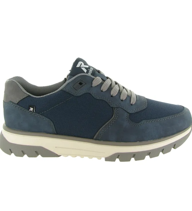 baskets et sneakers - Confort - homme - Synthétique - Bleu - Rieker