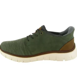 baskets et sneakers - Confort - homme - Synthétique - Kaki - Rieker