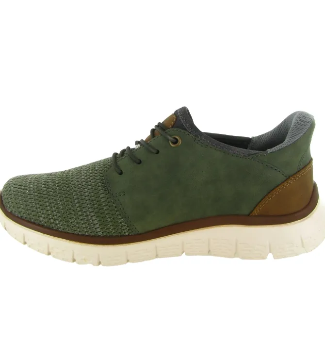 baskets et sneakers - Confort - homme - Synthétique - Kaki - Rieker