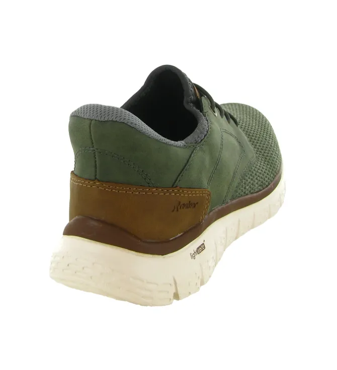 baskets et sneakers - Confort - homme - Synthétique - Kaki - Rieker