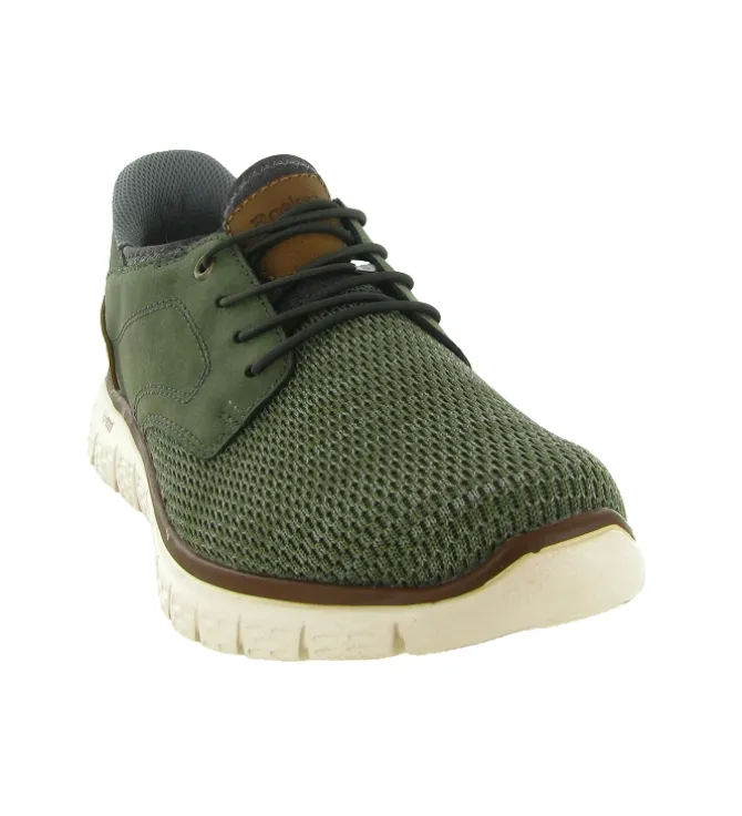 baskets et sneakers - Confort - homme - Synthétique - Kaki - Rieker