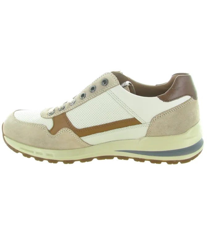 baskets et sneakers - Confort - homme - Cuir - Beige - Mephisto