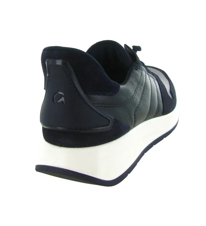 baskets et sneakers - Confort - homme - Cuir - Bleu - Ara