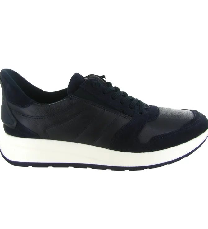 baskets et sneakers - Confort - homme - Cuir - Bleu - Ara