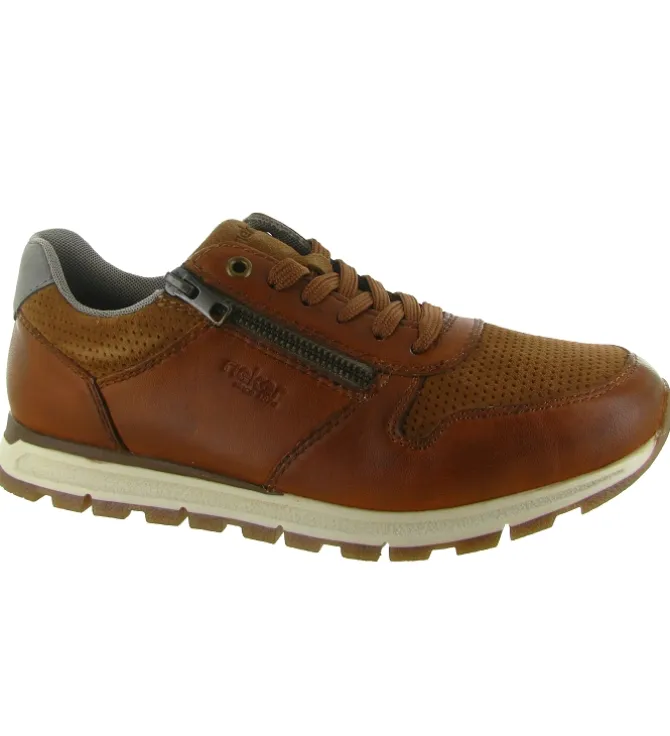 baskets et sneakers - Confort - homme - Synthétique - Marron - Rieker