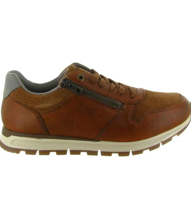 baskets et sneakers - Confort - homme - Synthétique - Marron - Rieker