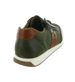 baskets et sneakers - Confort - homme - Cuir - Vert - Rieker