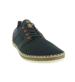 baskets et sneakers - Confort - homme - Toile - Bleu Marine - Rieker