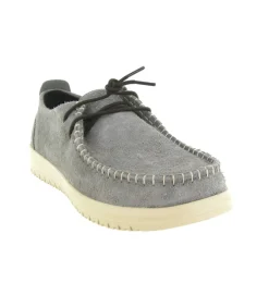 baskets et sneakers - Confort - homme - Toile - Gris - Hey dude