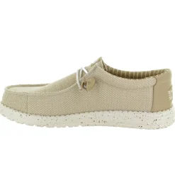 baskets et sneakers - Confort - homme - Textile - Beige - Hey dude