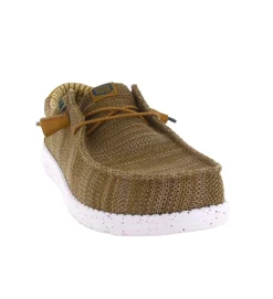 baskets et sneakers - Confort - homme - Textile - Marron - Hey dude