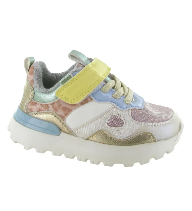 baskets et sneakers - - junior fille - Synthétique - Rose - Shoo pom