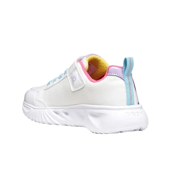 baskets et sneakers - - junior fille - Synthétique - Blanc - Geox