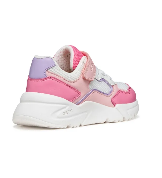 baskets et sneakers - - junior fille - Synthétique - Blanc - Geox