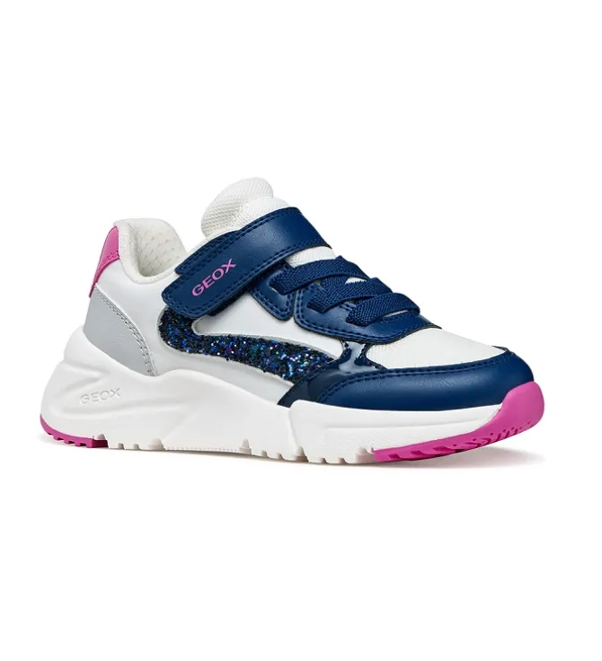 baskets et sneakers - - junior fille - Synthétique - Blanc - Geox