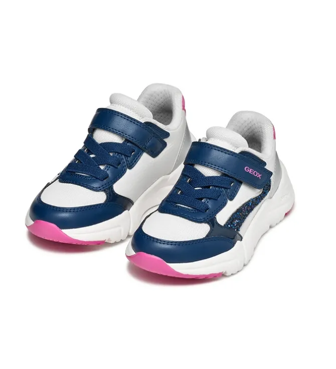 baskets et sneakers - - junior fille - Synthétique - Blanc - Geox