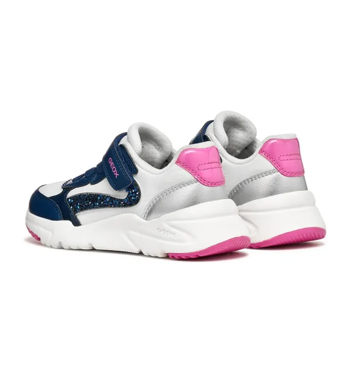 baskets et sneakers - - junior fille - Synthétique - Blanc - Geox