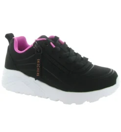 baskets et sneakers - - junior fille - Synthétique - Noir - Skechers footwear