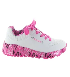 baskets et sneakers - - junior fille - Synthétique - Blanc - Skechers footwear
