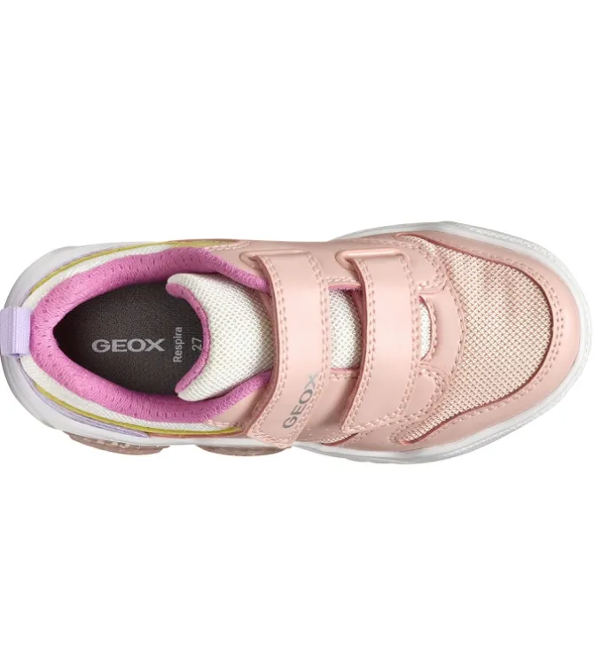 baskets et sneakers - - junior fille - Synthétique - Rose - Geox