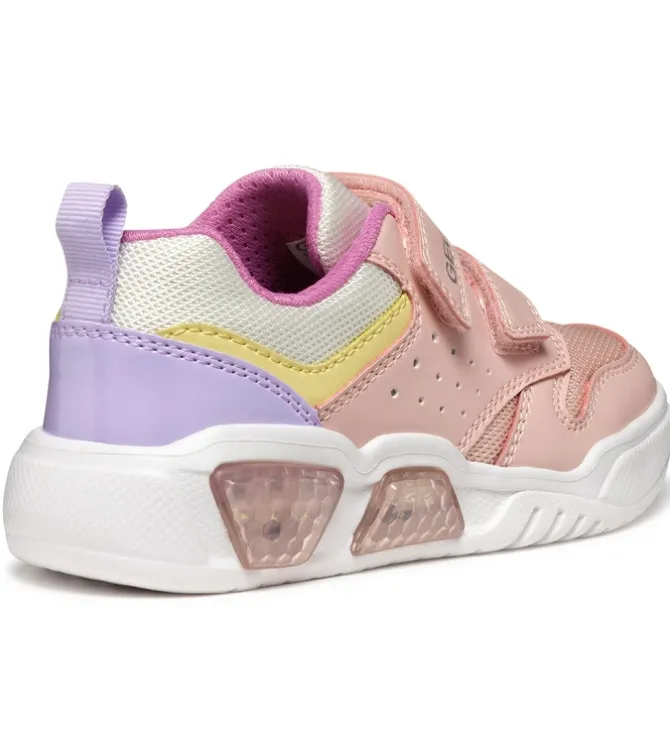 baskets et sneakers - - junior fille - Synthétique - Rose - Geox
