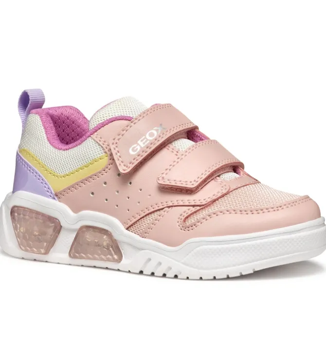baskets et sneakers - - junior fille - Synthétique - Rose - Geox