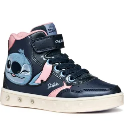 baskets et sneakers - - junior fille - Synthétique - Bleu - Geox