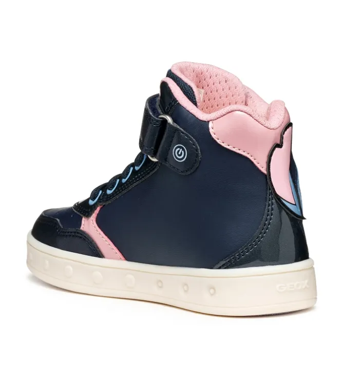 baskets et sneakers - - junior fille - Synthétique - Bleu - Geox