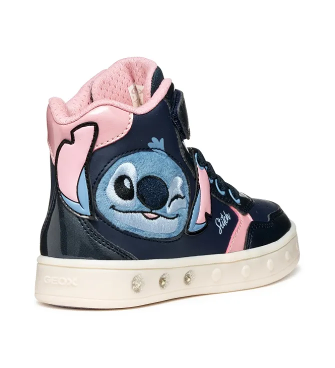 baskets et sneakers - - junior fille - Synthétique - Bleu - Geox