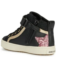 baskets et sneakers - - junior fille - Synthétique - Noir - Geox
