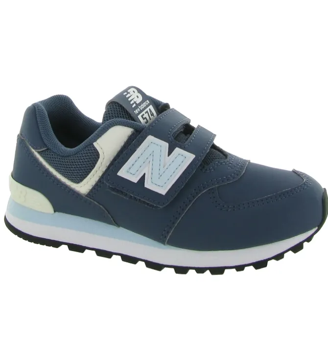 baskets et sneakers - - junior fille - Cuir - Bleu Marine - New balance
